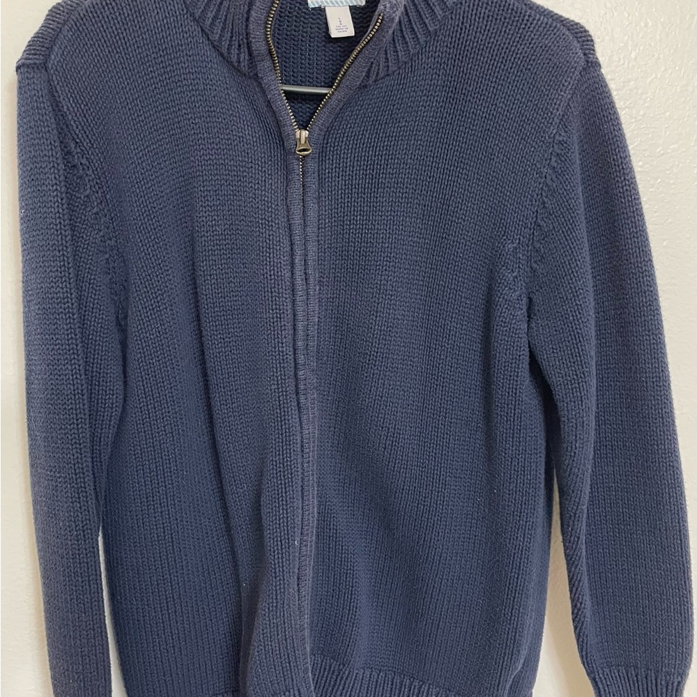 Boy’s Large Navy Blue Sweater